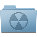 Burnable Folder Blue icon